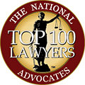 The National Advocates Top 100 Lawyers